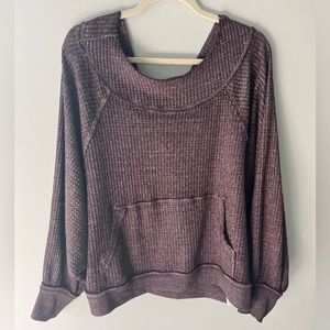 Small Free People Lightweight Loose Sweatshirt